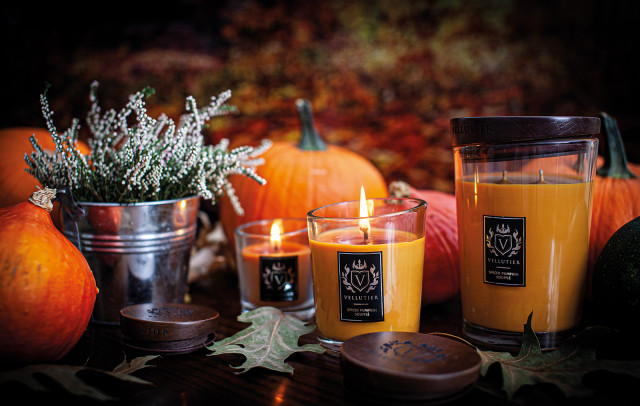 Pumpkin, Vellutier® przedstawia luksusowe świece zapachowe, które przemienią każde wnętrze