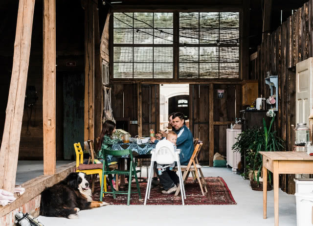 klimatyczne siedlisko w Polsce w stylu rustykalnym