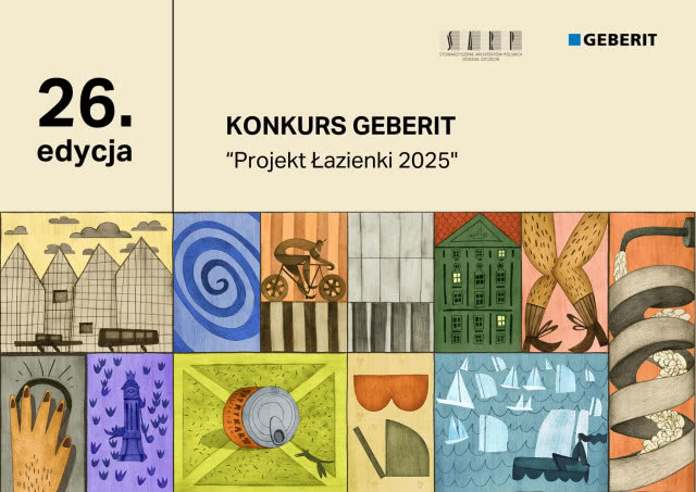 Toaleta przyszłości w sercu Szczecina? Ruszyła XXVI edycja konkursu Geberit „Projekt Łazienki 2025”