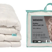 Kołdra Wendre Ultra Soft 3D w kolorze écru