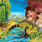 „Św. Jerzy walczący ze smokiem”, Rosja XIX/XX...