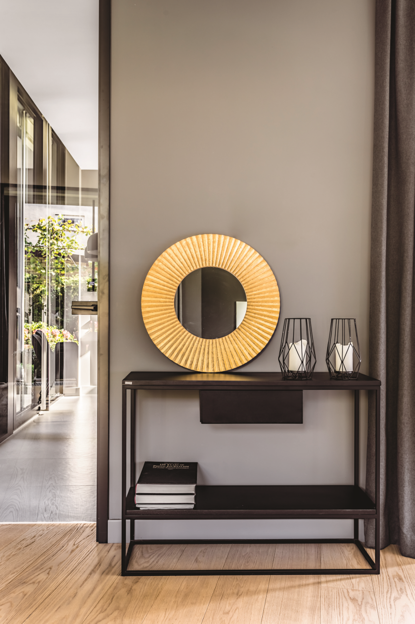 Urządzając wnętrze domu, architektki zgodnie z...