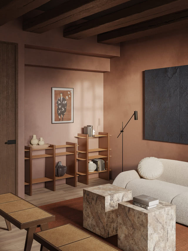 Modny kolor 2025 Mocha Mousse