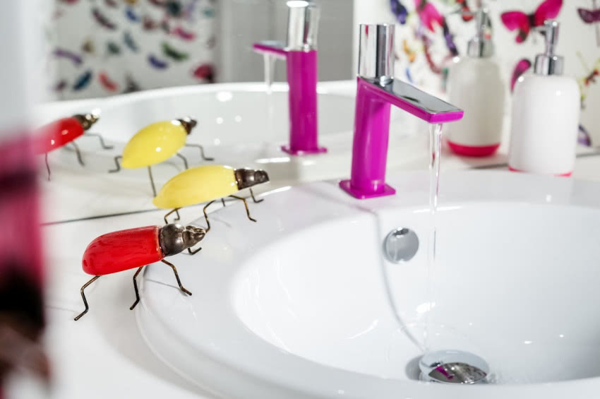 - A ile zabawy było z wyborem koloru kranu! -...