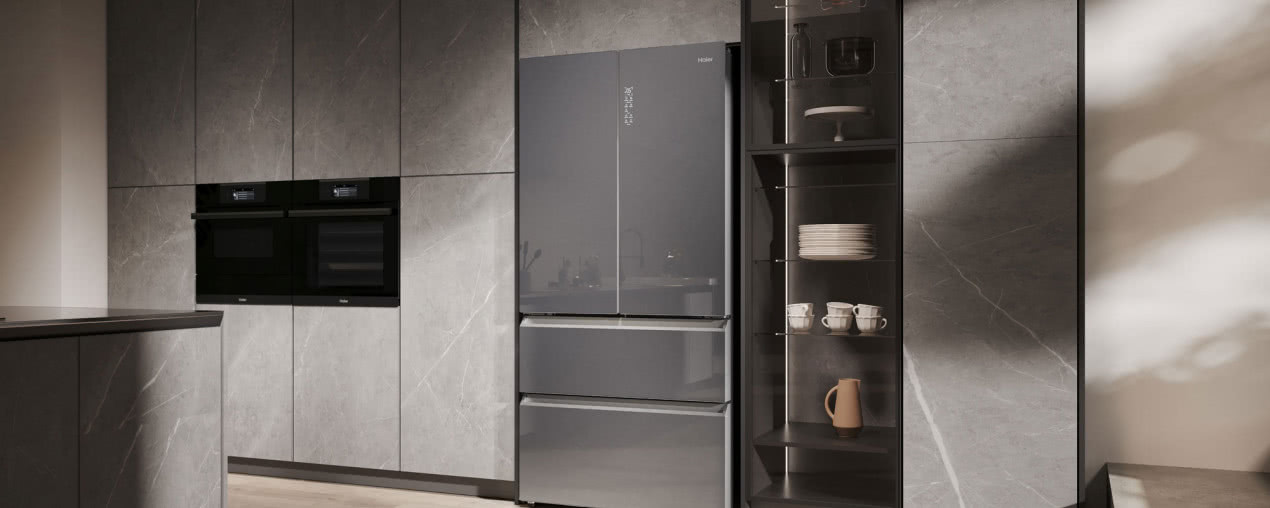 Odkryj szafirową rewolucję - nowa lodówka Side-by-Side Haier już w Polsce!