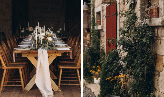 klimatyczne siedlisko w Polsce w stylu rustykalnym