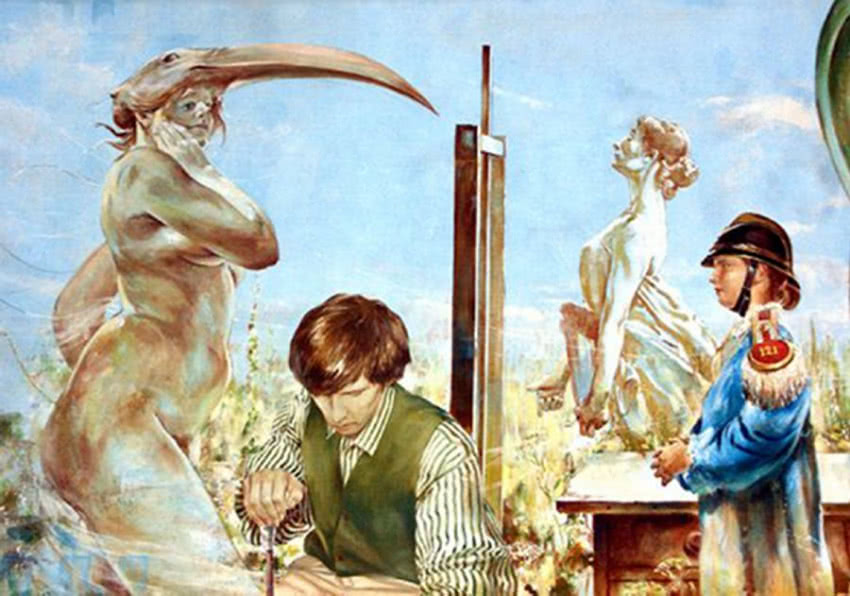 Leszek Żegalski, "Natchnienie artysty", 1999 r.,...