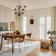 Mieszkanie w krakowskiej kamienicy autorstwa the Line Studio - tu poczujesz klimat vintage!