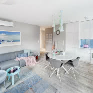 Pastelowe kolory zamiast beży i brązów - metamorfoza mieszkania