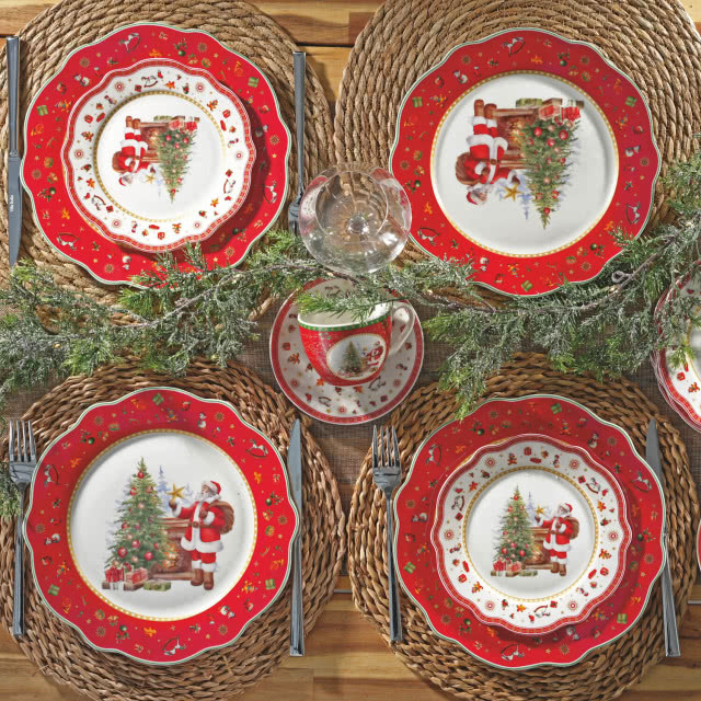 talerze w mikołaje