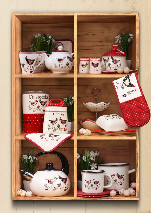 Kurka Zośka kokoszka - akcesoria kuchenne w rustykalnym stylu
