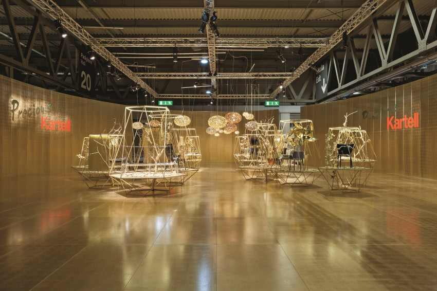 Laviani projektuje stoiska
marki Kartell, by...