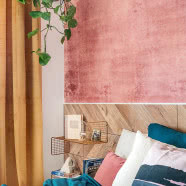 Mikroapartament w żywych kolorach