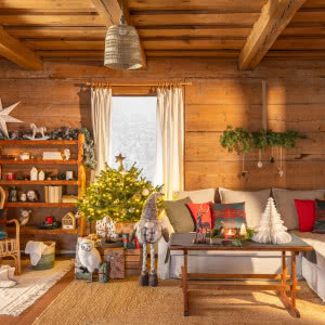 Naturalna stylizacja wigilijnego stołu