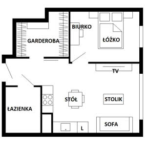 Mieszkanie 2 - pokojowe