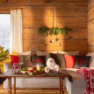 Naturalna stylizacja wigilijnego stołu