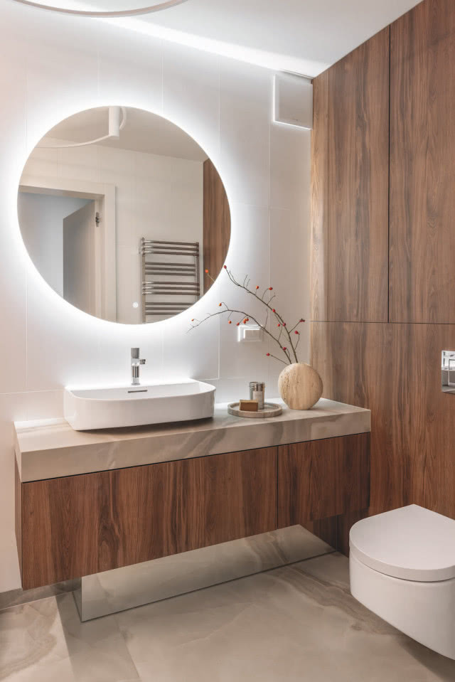 oświetlenie w łazience