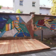 Mural Zofii Hyjek - wygrana w konkursie Galerii...