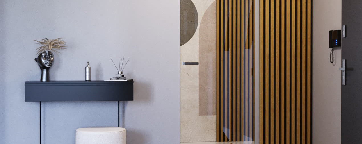Drzwi ukryte jednym z aranżacyjnych trendów na 2026 rok. Zobacz ich możliwości