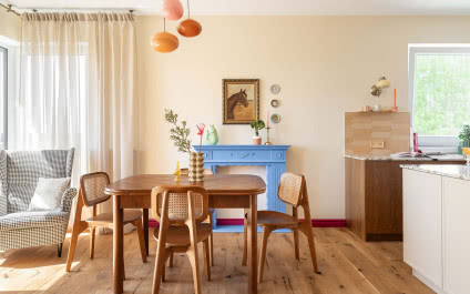 Kolorowe, nietuzinkowe mieszkanie. Mało osób w Polsce tak mieszka, a szkoda!