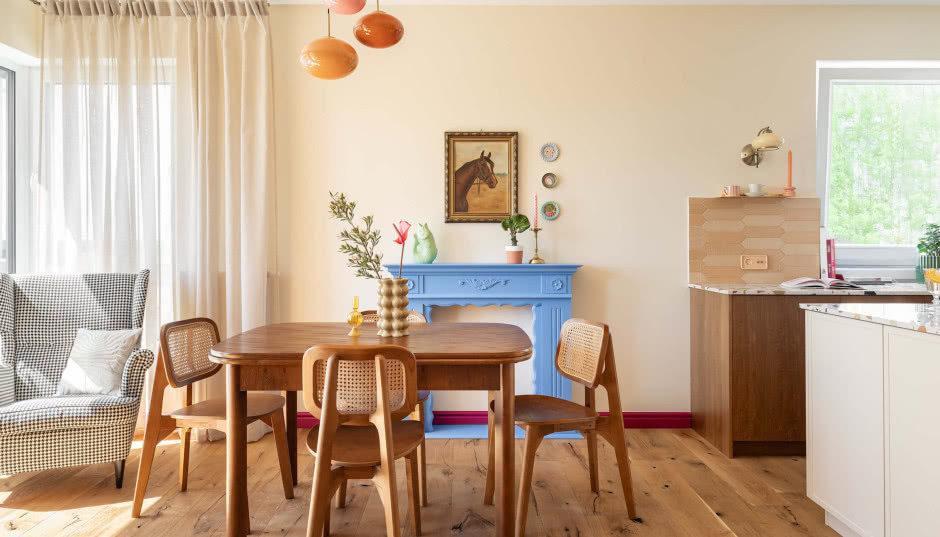 Kolorowe, nietuzinkowe mieszkanie. Mało osób w Polsce tak mieszka, a szkoda!