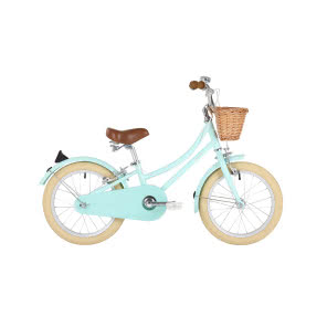 Rower z kołami bocznymi Bobbin 16 cali, miętowy,  MELI MELU, 1119 zł
