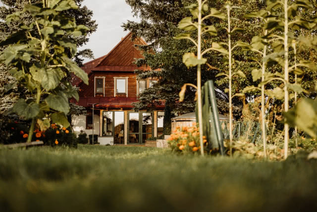 klimatyczne siedlisko w Polsce w stylu rustykalnym