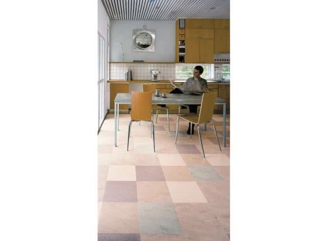 Funkcjonalne linoleum w kuchni