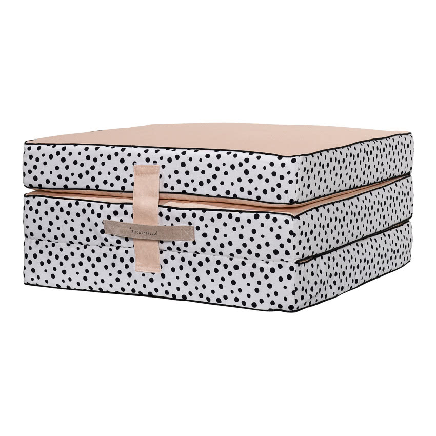 Materac składany w kropki, Bloomingville, MAGIA...