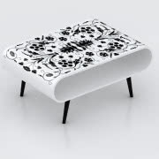 Puf zrobiony z tektury. Może też być podnóżkiem...