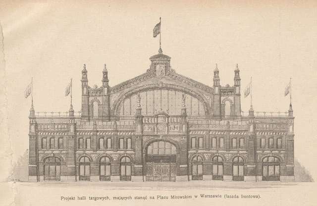 Hala Mirowska kiedyś