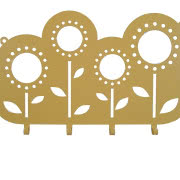 Puf zrobiony z tektury. Może też być podnóżkiem...