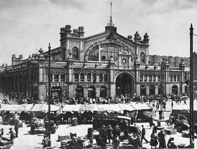 Hala Mirowska kiedyś