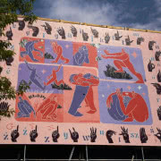 Mural Zofii Hyjek - wygrana w konkursie Galerii...