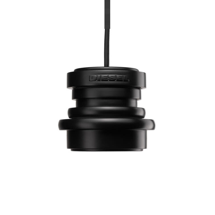 Lampa wisząca czarna, mała