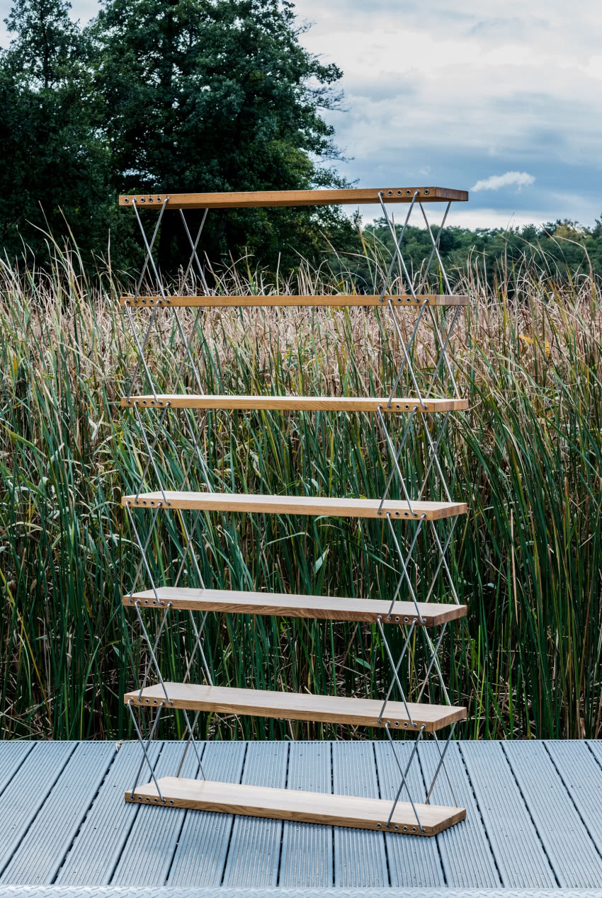 Konstrukcja Regału o zmiennych wysokościach jest...