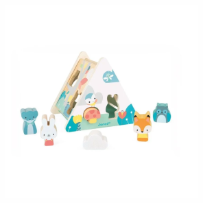 Trójkątny sorter kształtów Pure, Janod, FABRYKA WAFELKÓW, 115 zł