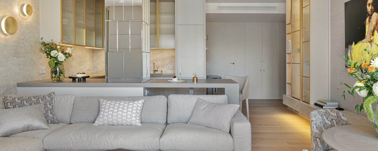 Świetlisty apartament na warszawskim Powiślu