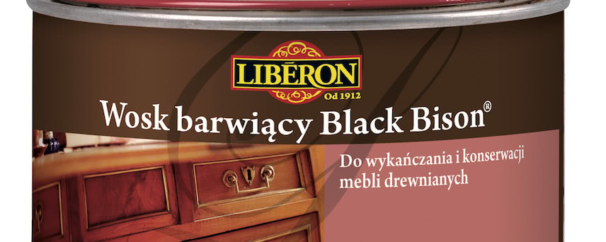 Wosk barwiący Black Bison - nadaj drewnu nowy blask!