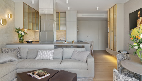 Świetlisty apartament na warszawskim Powiślu