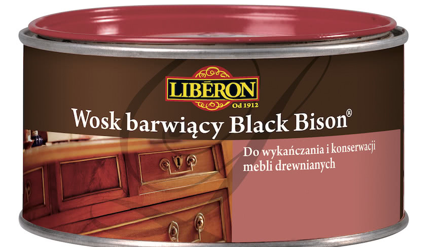 Wosk barwiący Black Bison - nadaj drewnu nowy blask!