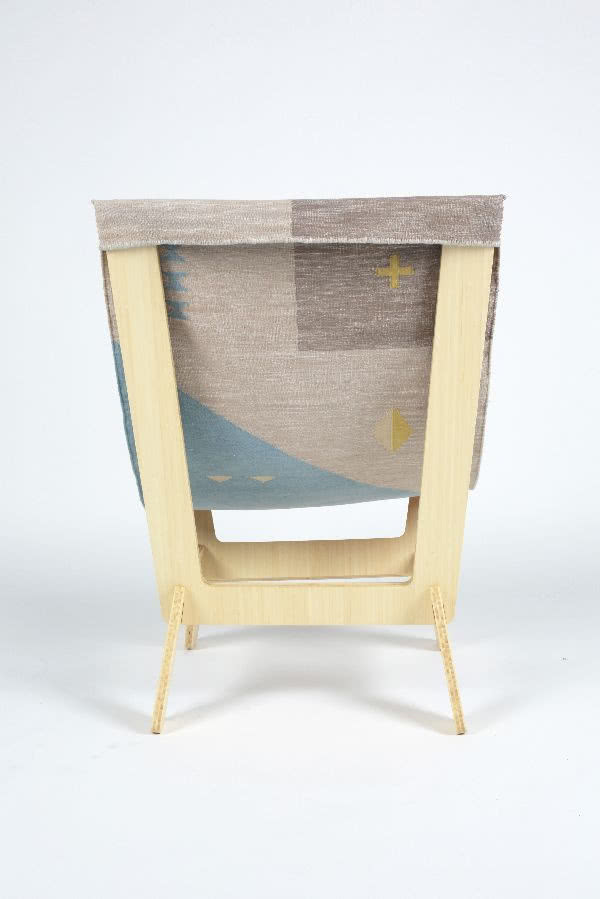 Fotel Dhurrie, projekt Pål Rodenius i Lina Zedig