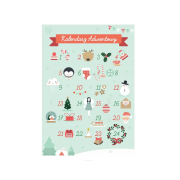 Drewniany kalendarz adwentowy, ARTEMIO,120 zł