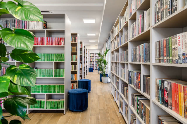 regały biblioteczne