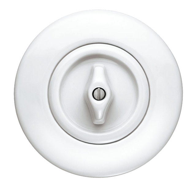 seria łączników obrotowych Berker 1930.