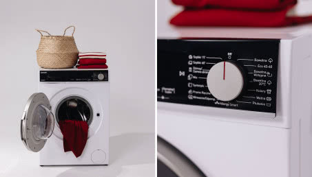 Jak prać skutecznie i ekologicznie? Sprawdź pralkę Sharp ES-NFL814AWNA-PL