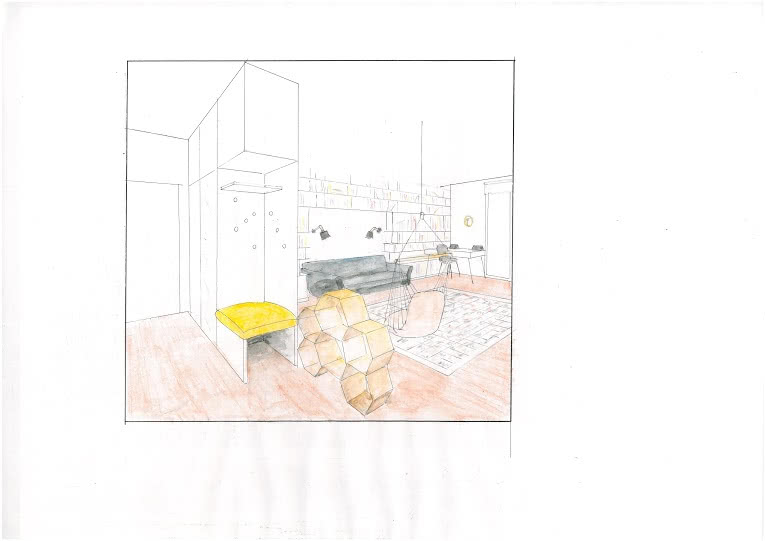 Agnieszka Maj - projekt wnętrza