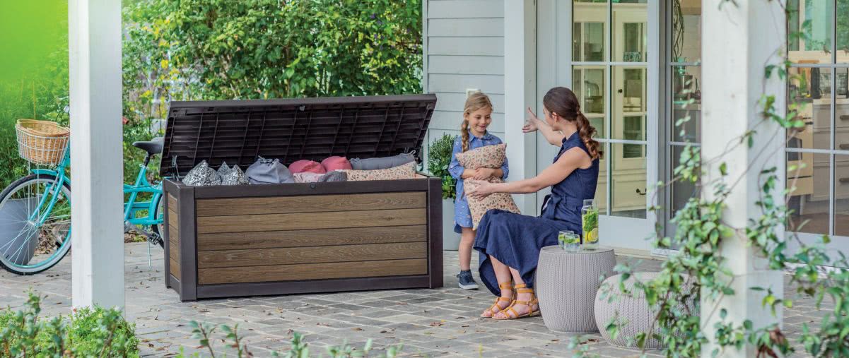 Linia Deco Keter - spójne wyposażenie, które porządkuje ogród 