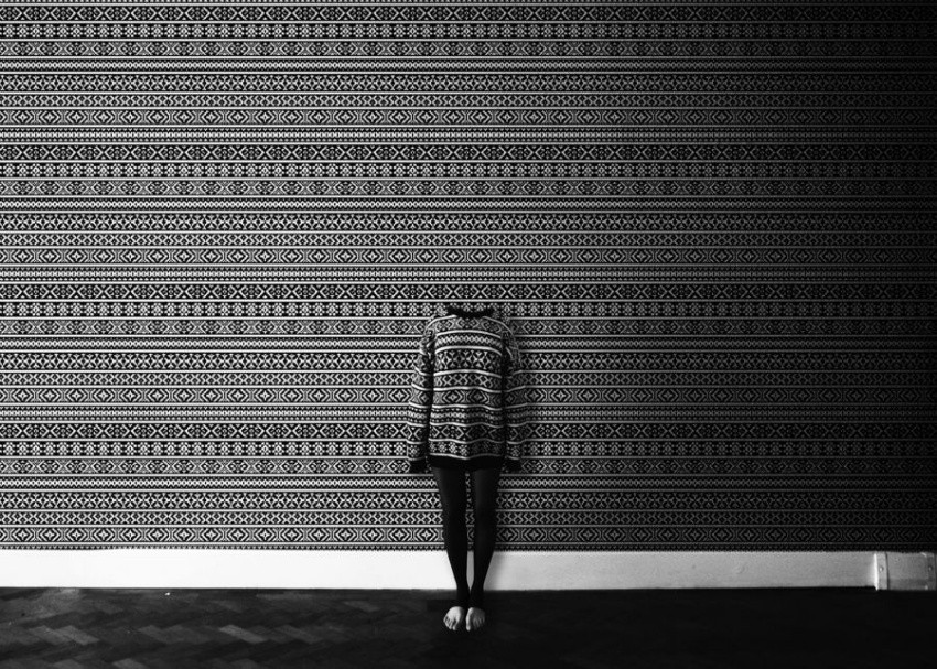 Chae Young Kim Miejski Kamuflaż tapeta grafika