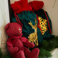 Świąteczne wnętrze domu włoskiej influencerki